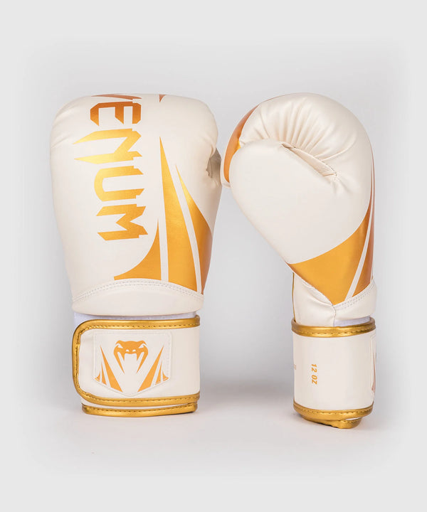 Mănuși de box Venum Challenger 2.5 – Alb/Aur