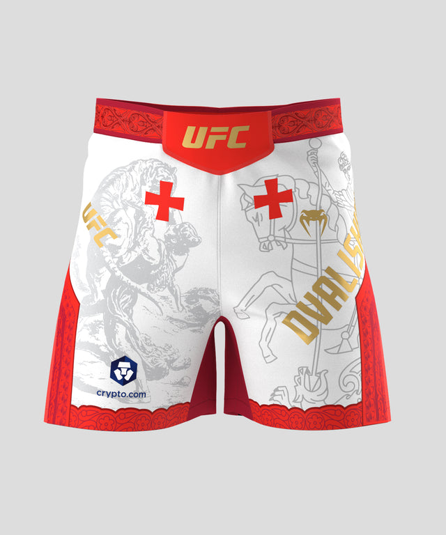 Venum UFC MMA-Shorts Unrivaled Merab Dvalishvili – Weiß/Rot