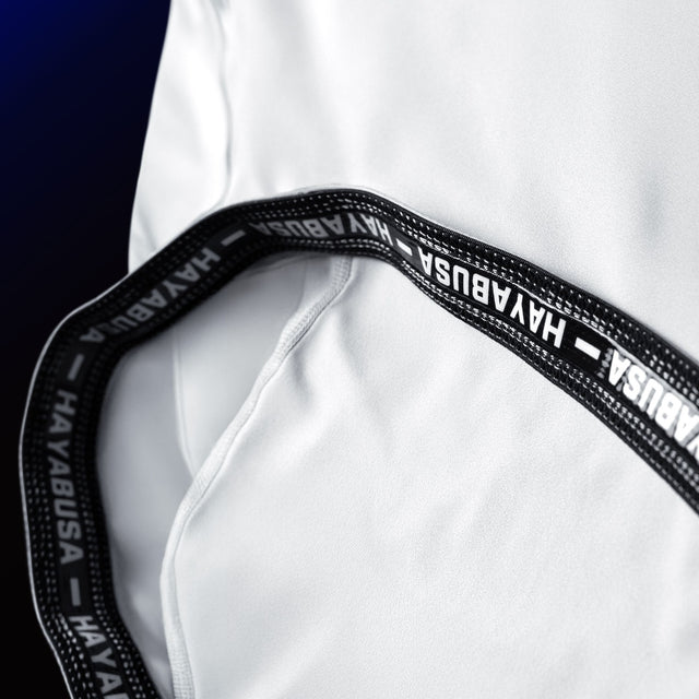 Hayabusa Rashguard Apex Vantage Korte ærmer til kvinder - Hvid