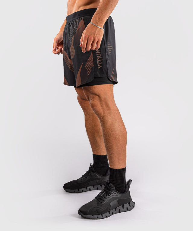 Spodenki MMA Venum No-Gi 6.0 – Czarne/Brązowe
