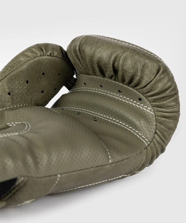 Luvas de boxe Venum Impact Evo Scales – Verde militar