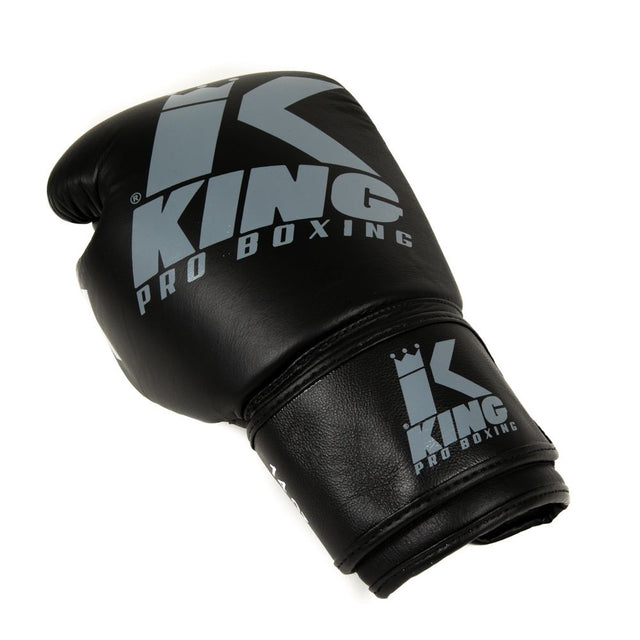 King Pro Boxing Boksehandsker Platinum - Sort/Grå