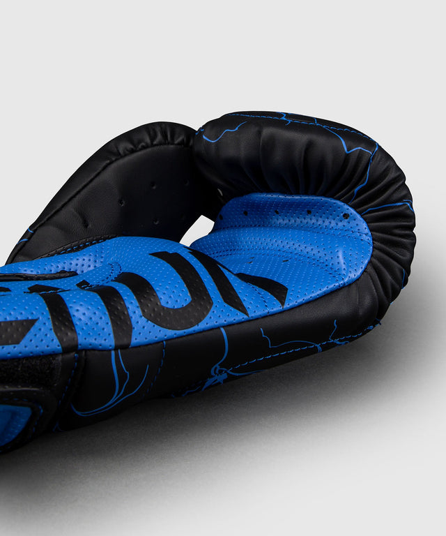 Gants de boxe Venum Thunder Dragon – Noir/Bleu royal