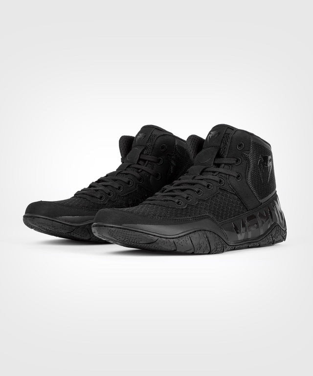 Venum Ringerschuhe Elite – Schwarz