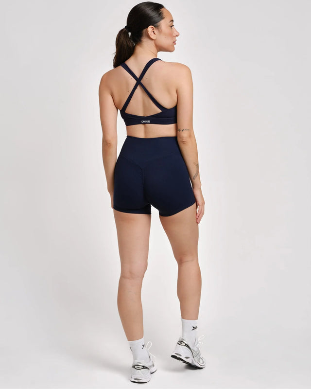 Pantaloni scurți Caged Essential – Albastru Închis