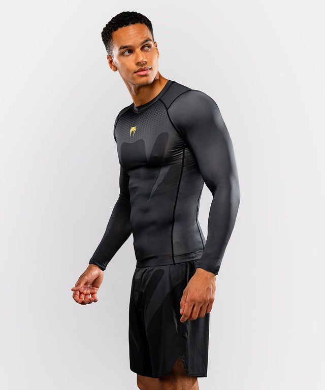 Rashguard Venum Attack – Nero/Oro