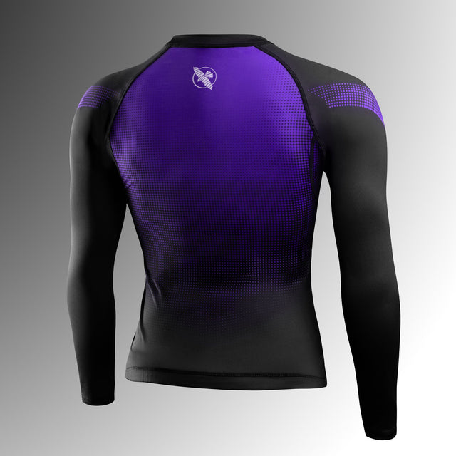 Rashguard Hayabusa Pro Ranked Donna Maniche Lunghe - Viola