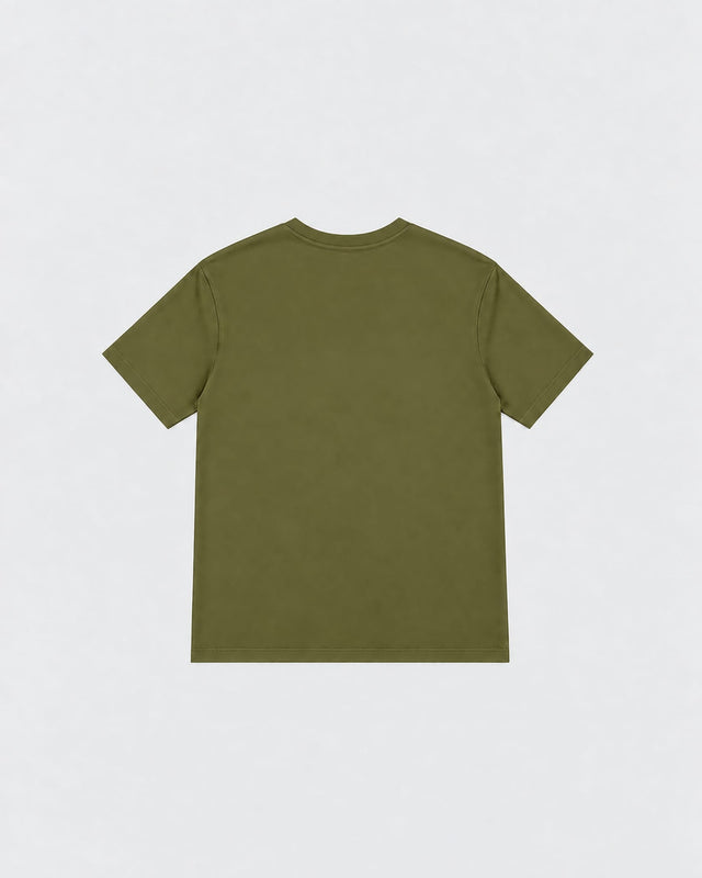 Caged T-Shirt Varsity - Khaki Grün