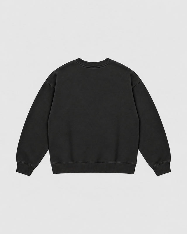 Caged Sweater Varsity – Svart