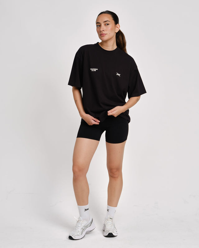 Tricou Caged Training Club – Negru