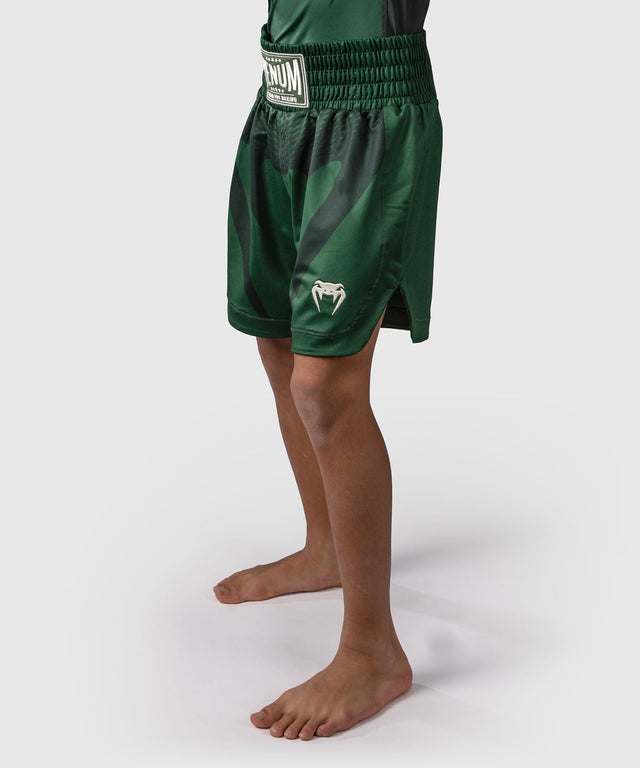 Venum Bokseshorts Attack Børn - Grøn/Brudt hvid