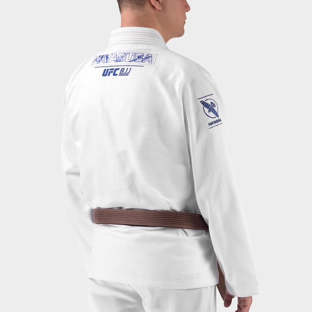 Kimono BJJ Hayabusa x UFC – Ușor – Alb