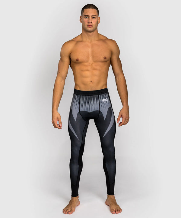 Spodnie spats Venum No Gi – Czarne/Srebrne