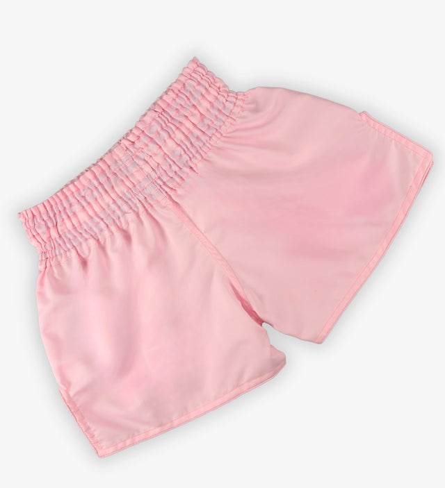 Pantalones de Muay Thai Caged Classic – Rosa bebé