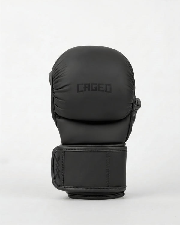 Caged MMA sparringhandskar Shadow – Mat svart