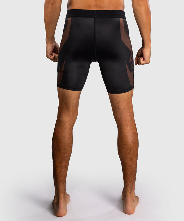 Venum No-Gi 6.0 Kompressionsshorts - Sort/Brun