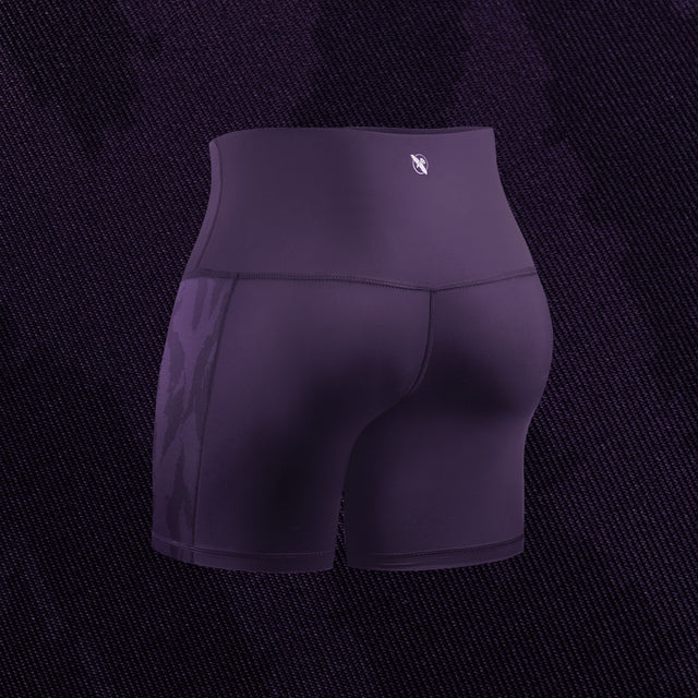 Pantaloncini a compressione Hayabusa Apex Vantage da donna – Viola