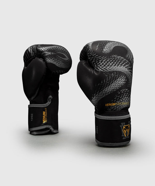 Gants de boxe Venum Matupa – Noir/Gris/Or