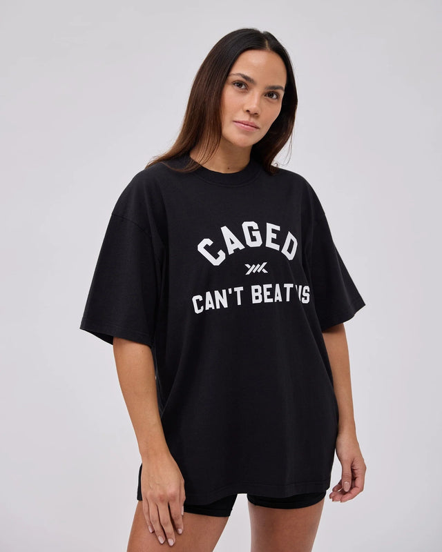 Caged Club T-shirt - Sort