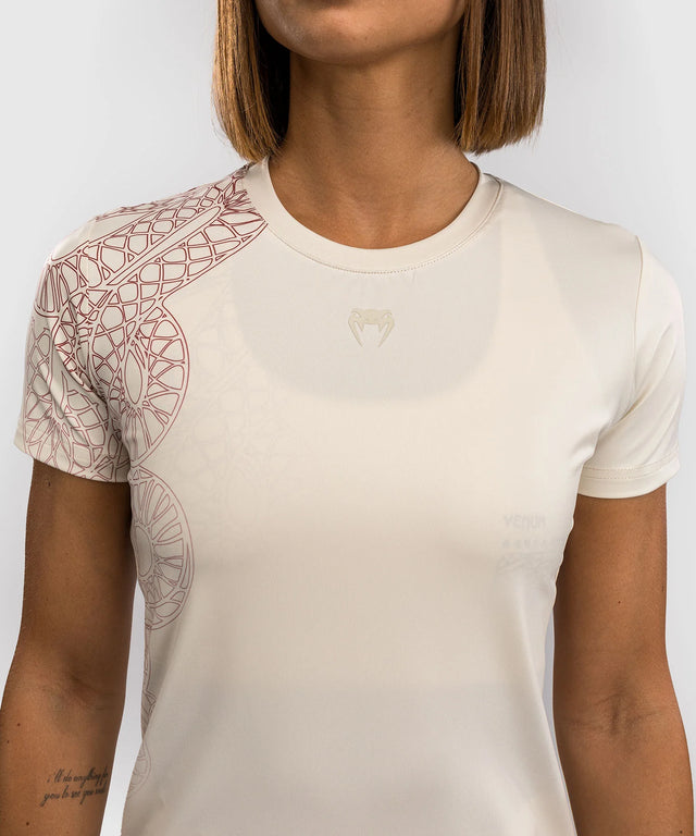Venum Dámské Dry Tech Trička Serpenti – Ivory