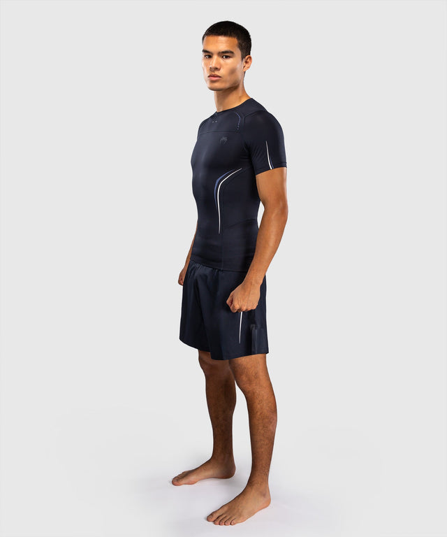 Venum Rashguard G-Core Korte ærmer - Marineblå/Hvid