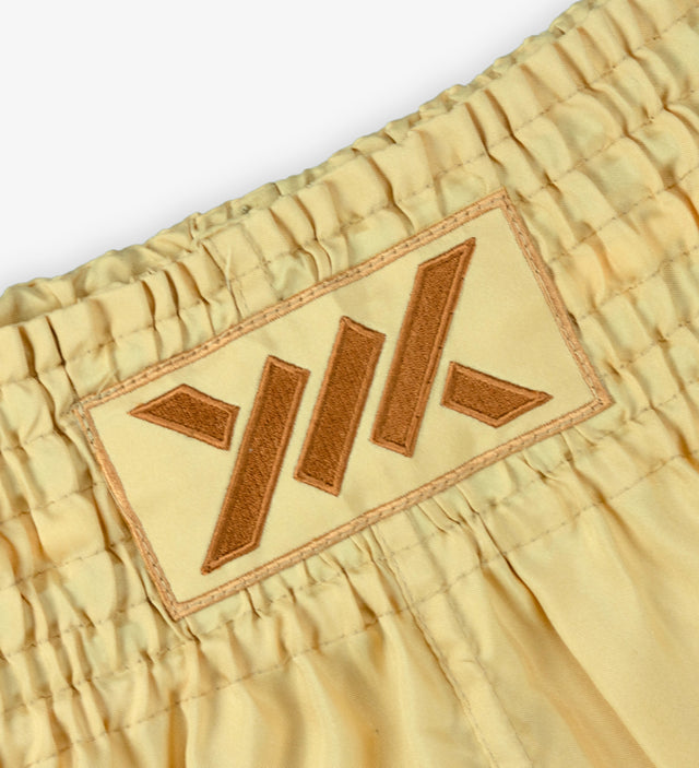 Calções de Muay Thai Caged Classic – Pêssego