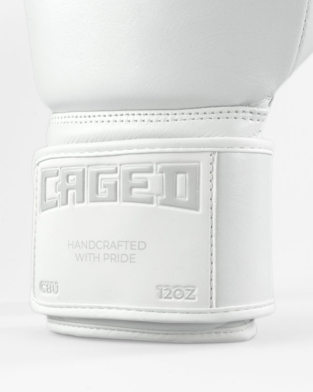Luvas de boxe Caged 'X' Series – Branco/Branco