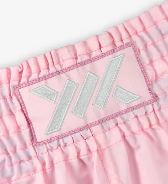 Pantalones de Muay Thai Caged Classic – Rosa bebé