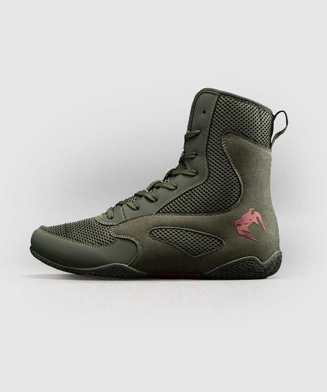 Venum Boxing shoes Contender – Khaki/Red