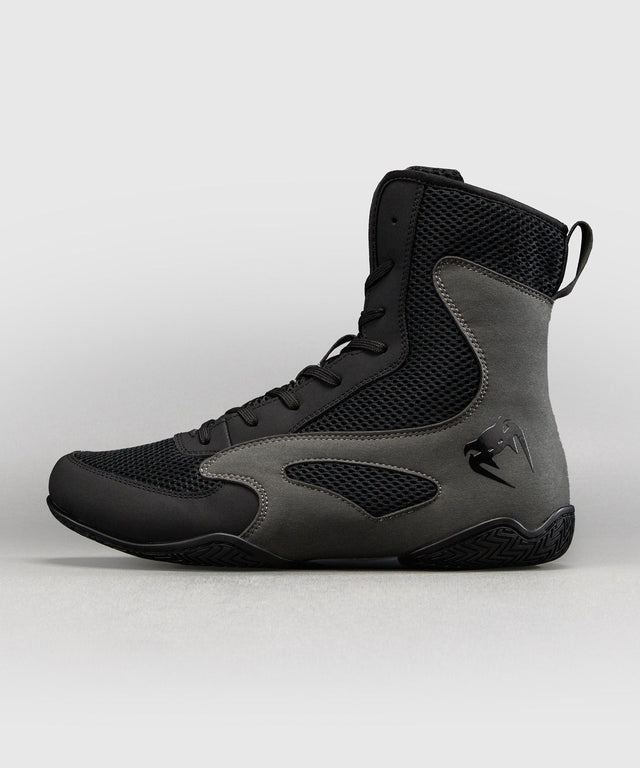 Botas de boxe Venum Contender – Preto/Cinzento