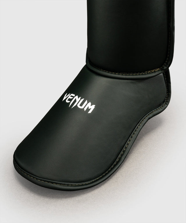 Venum Scheenbeschermers Contender 1.5 - Groen/Wit