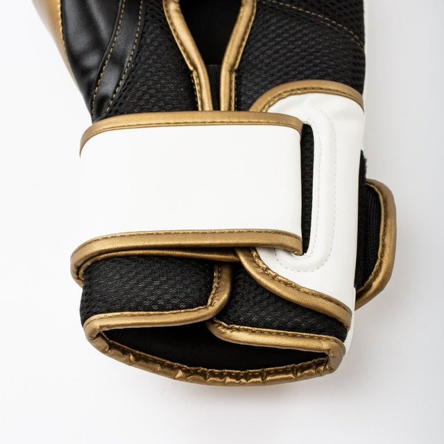 Guantoni da boxe Everlast Powerlock 2R – Bianco/Oro