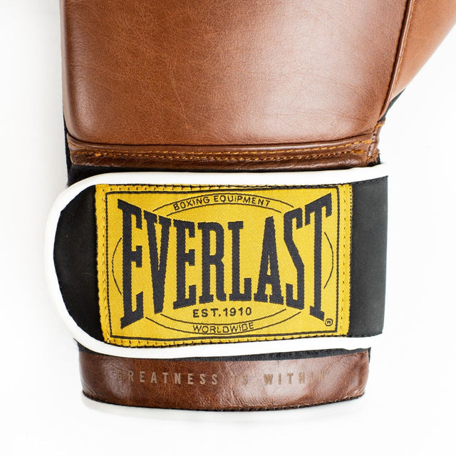 Boxerské rukavice Everlast 1910 Classic – Hnědé