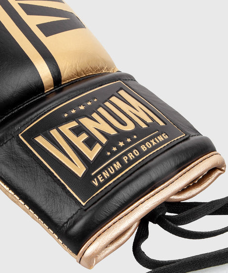 Venum Shield Boxing gloves – Black/Gold