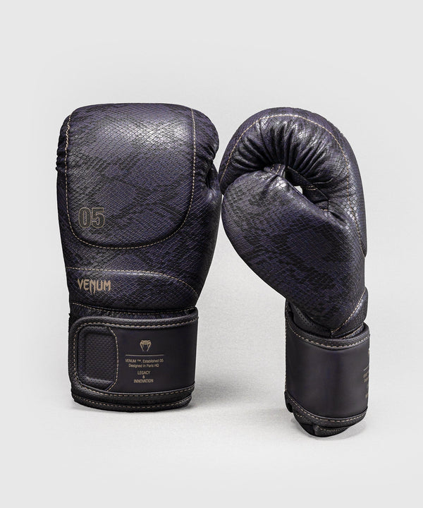 Luvas de boxe Venum Impact Evo Scales – Roxo-escuro