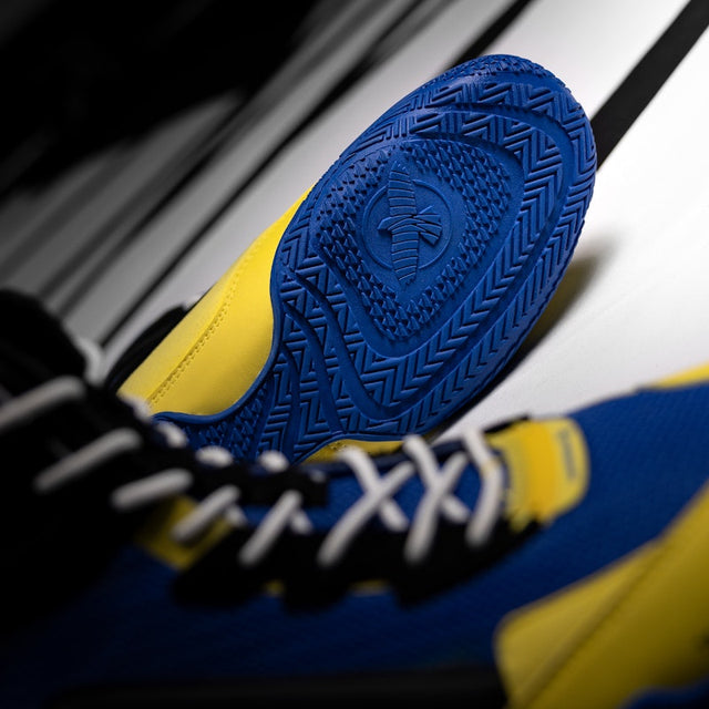 Scarpe da boxe Hayabusa Talon – Blu/Giallo