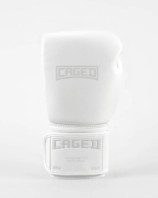 Luvas de boxe Caged 'X' Series – Branco/Branco