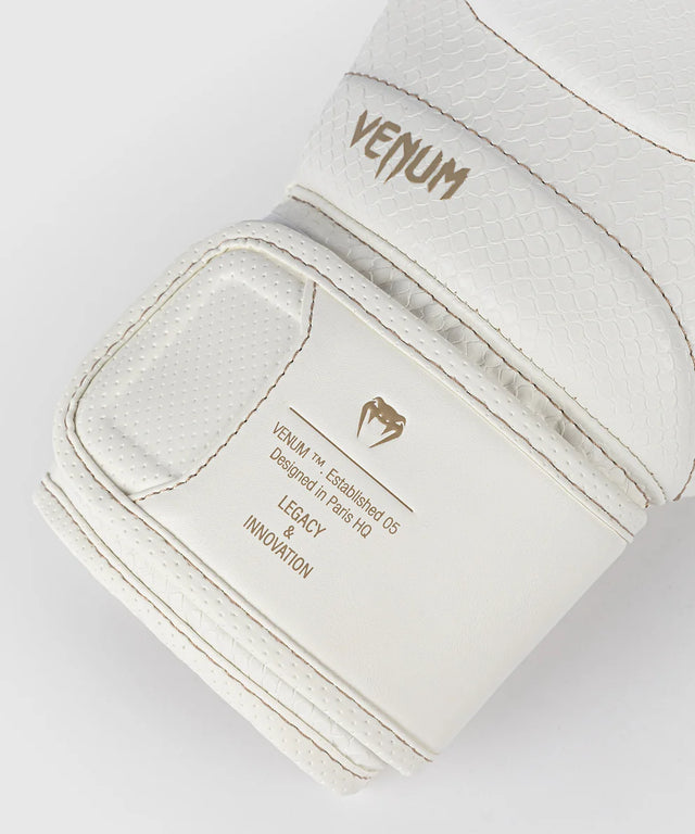 Luvas de boxe Venum Impact Evo Scales – Branco Marfim