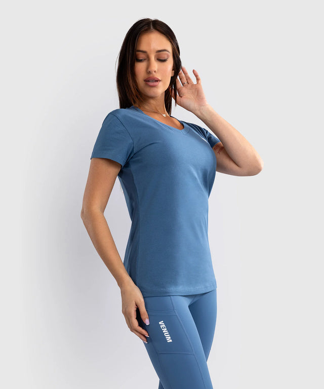 Koszulka damska Venum Essential – Storm Blue