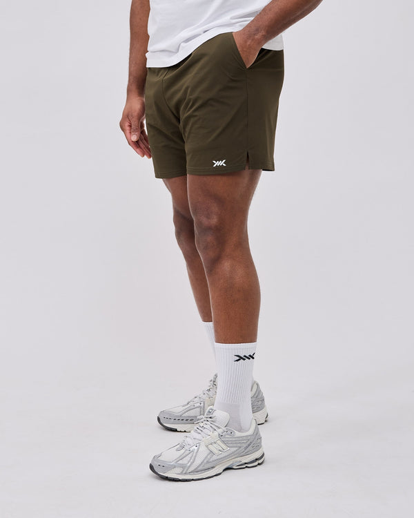 Shorts d'entraînement Caged Essential – Vert clair