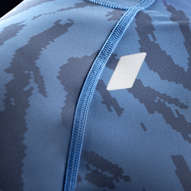 Hayabusa Rashguard Apex Vantage Korte ærmer til kvinder - Blå