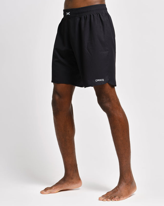 Pantaloncini MMA Caged Tactical – Nero