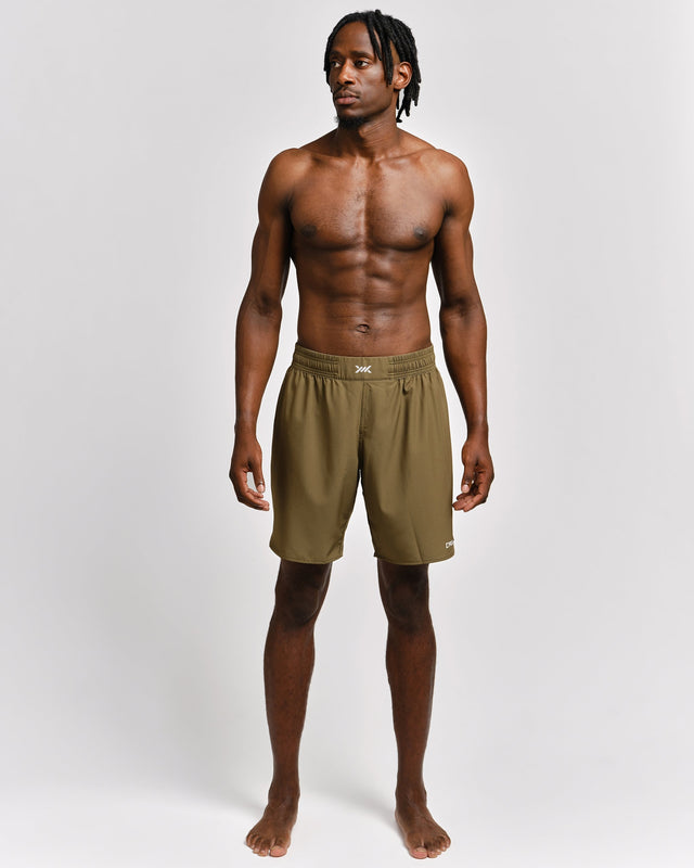 Caged Tactical MMA-shorts – Armygrøn