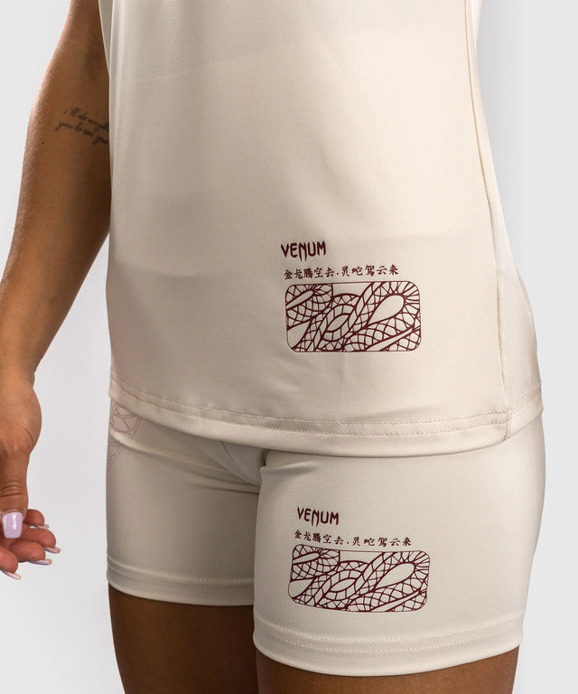 Venum Dámské Dry Tech Trička Serpenti – Ivory