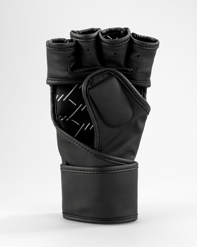 Caged MMA-handsker Shadow - Mat sort