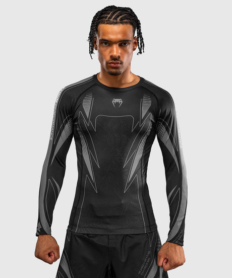 Rashguard Venum Amazonia Reborn Manga Larga – Negro/Gris
