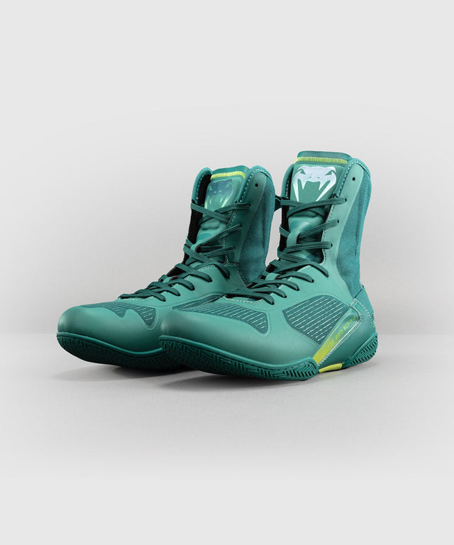 Venum Boxningsskor Elite Neo - Grön/Neon gul