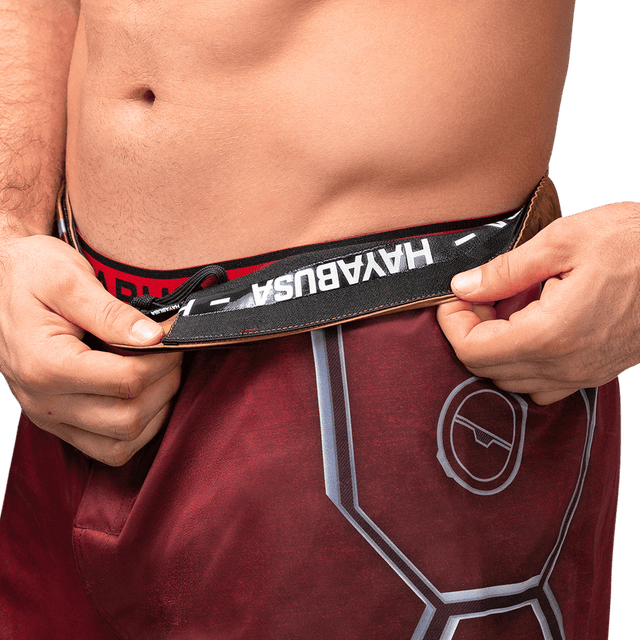 Marvel MMA-shorts Iron Man - Rød