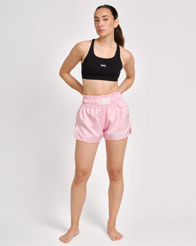 Pantalones de Muay Thai Caged Classic – Rosa Bebé Mujer
