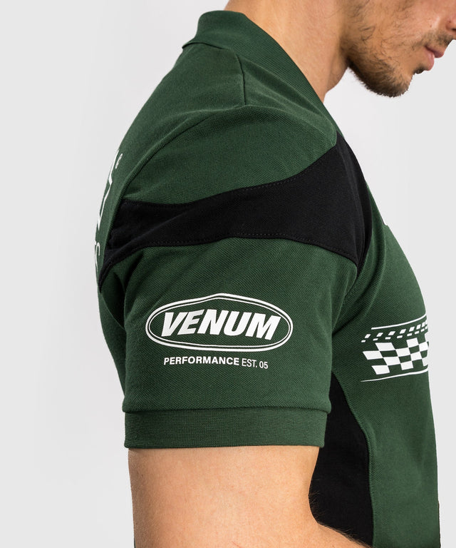 Venum Motorsport Polo - Djup grön